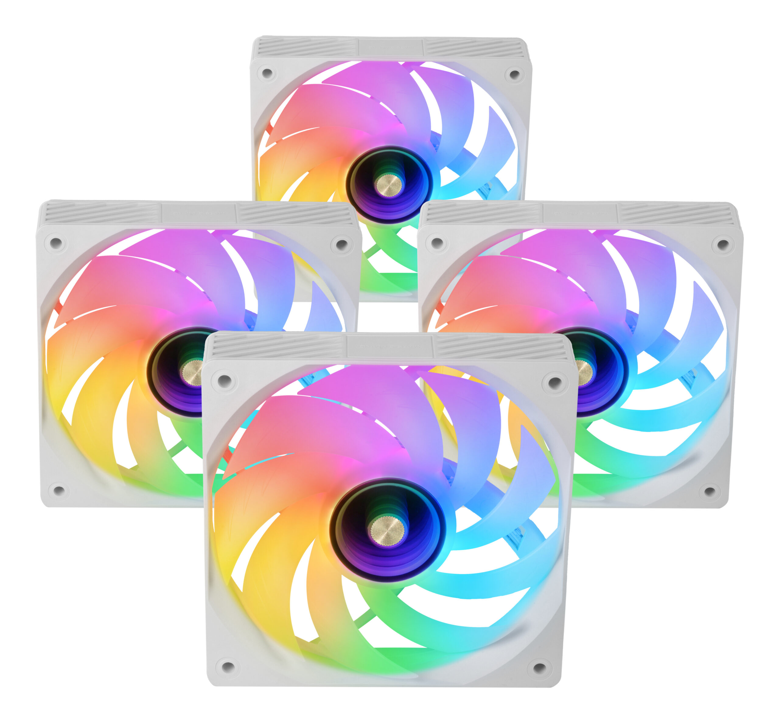 Mars Gaming MFSI4KITW sistema de refrigeración para ordenador Carcasa del ordenador Ventilador 12 cm Blanco - Imagen 2