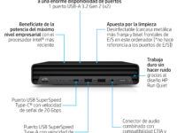HP Elite Mini 800 G9 Intel® Core™ i5 i5-14500 16 GB DDR5-SDRAM 512 GB SSD Windows 11 Pro Mini PC Negro