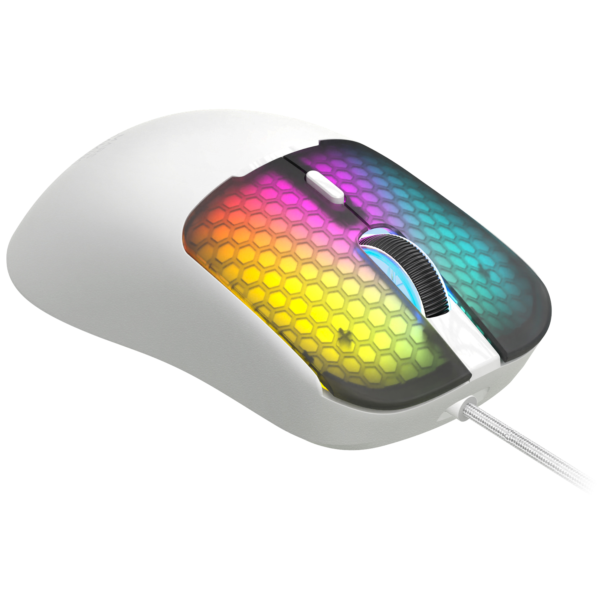 Mars Gaming MMVIPERW ratón Juego mano derecha USB Type-A + USB Type-C Óptico 12800 DPI - Imagen 3