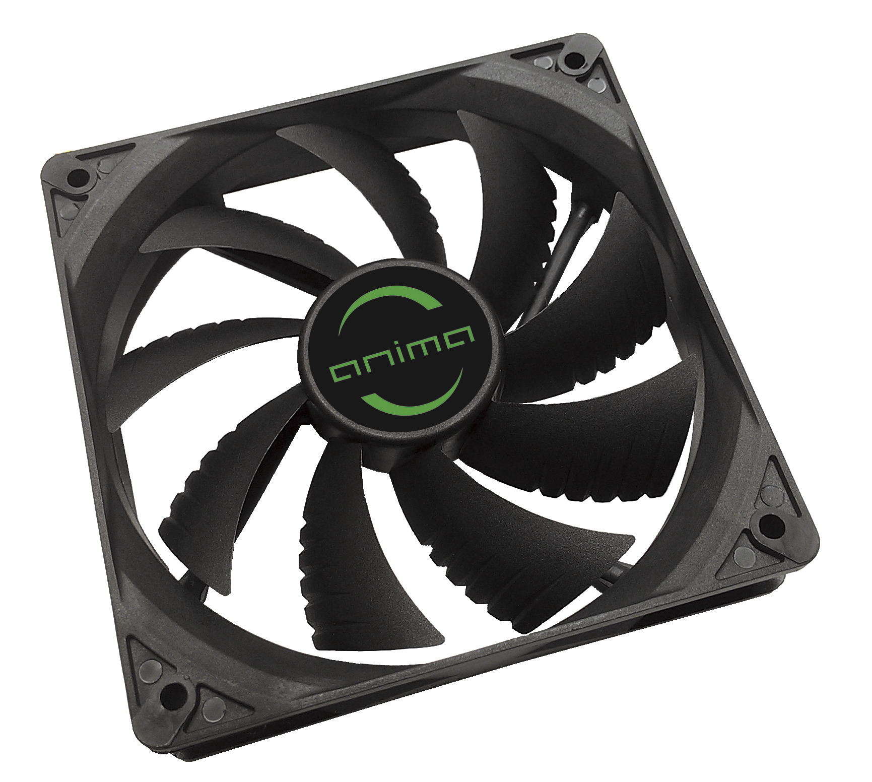 Tacens Anima AF12, ventilador para PC, 12cm 12v, 14dB, 9 aspas, 1200 RPM, negro