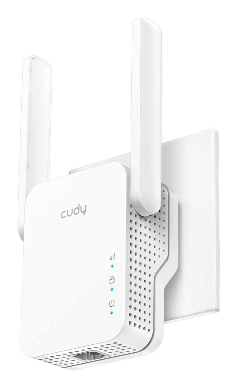 Cudy RE1200 ampliador de red Repetidor de red Blanco 10, 100 Mbit/s - Imagen 2