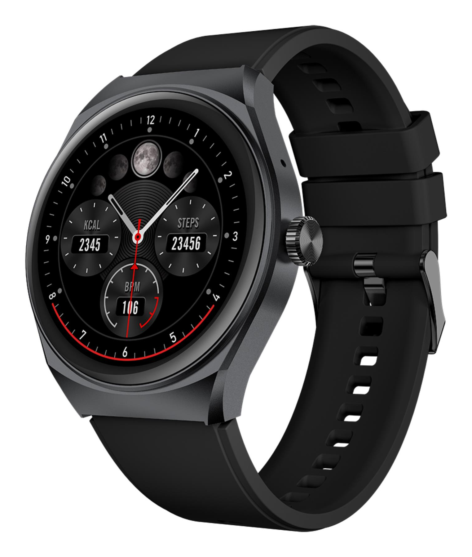 Celly TRAINERHALOBK Relojes inteligentes y deportivos 3,51 cm (1.38') Digital 240 x 240 Pixeles Negro GPS (satélite)