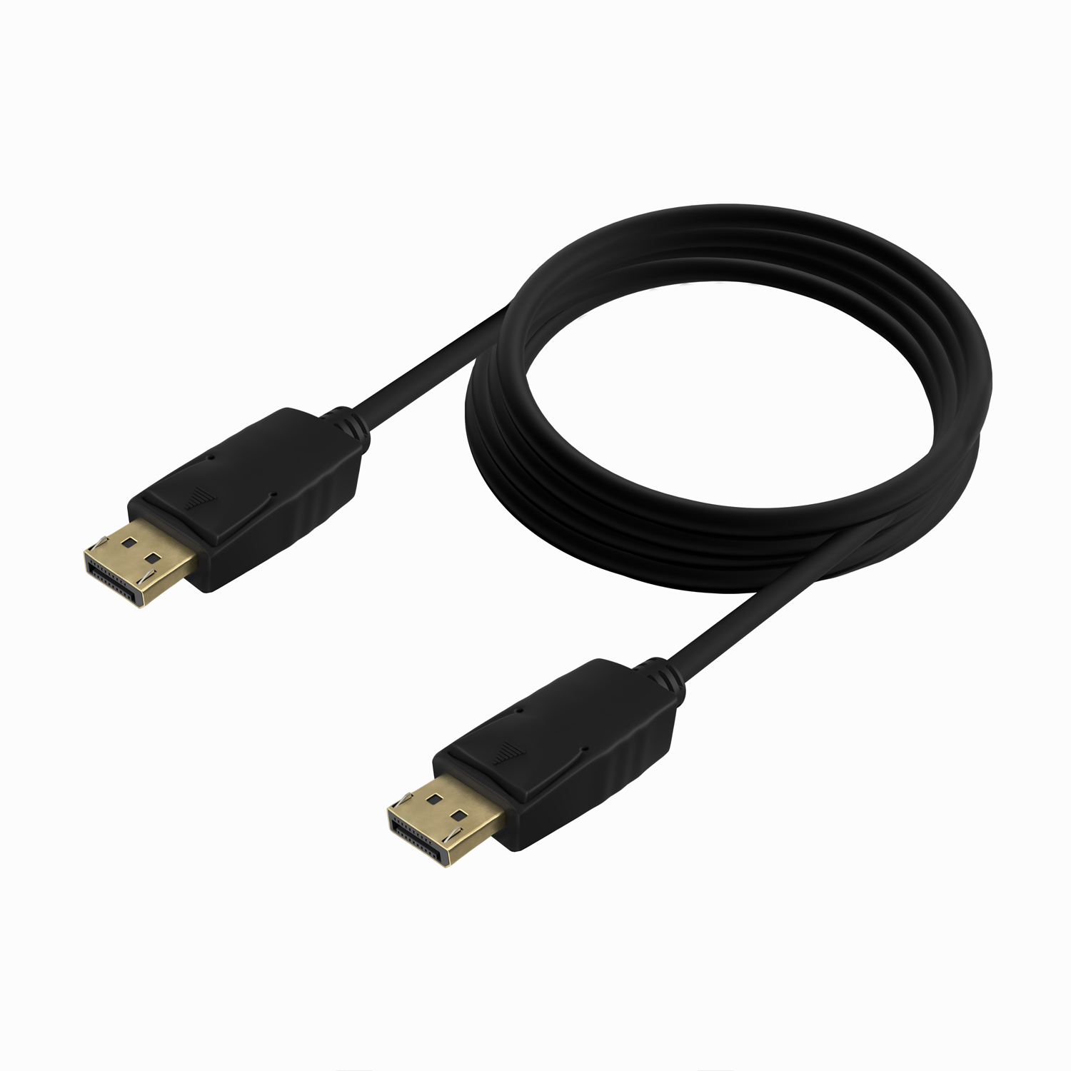 AISENS Cable DISPLAYPORT V1.2 CCS 4K@60Hz, DP/M-DP/M, Negro, 2.0m - Imagen 2