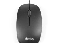 NGS Flame ratón Oficina mano derecha USB tipo A Óptico 1000 DPI