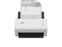 Brother ADS-4100 escaner Escáner con alimentador automático de documentos (ADF) 600 x 600 DPI A4 Negro, Blanco
