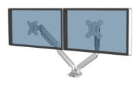 Fellowes Platinum Series 8056501 soporte para monitor 101,6 cm (40') Pared Plata