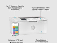 HP LaserJet M110w Inalámbrico Blanco y negro Impresora