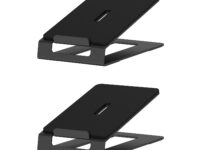 AISENS Soporte Universal De Sobremesa Para Altavoces, Negro