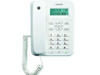 Motorola CT202 Teléfono analógico Identificador de llamadas Blanco