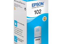 Epson 102 EcoTank Cyan ink bottle