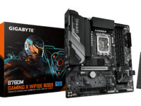 GIGABYTE B760M GAMING X WIFI6E GEN5 Placa Base – Compatible con procesadores Intel Core 14ª generación, VRM de 8+1+1 fases, hasta 5600 MHz DDR5, 2 x M.2 PCIe 4.0, Wi-Fi 6E, LAN 2.5 GbE, USB 3.2 Gen 1