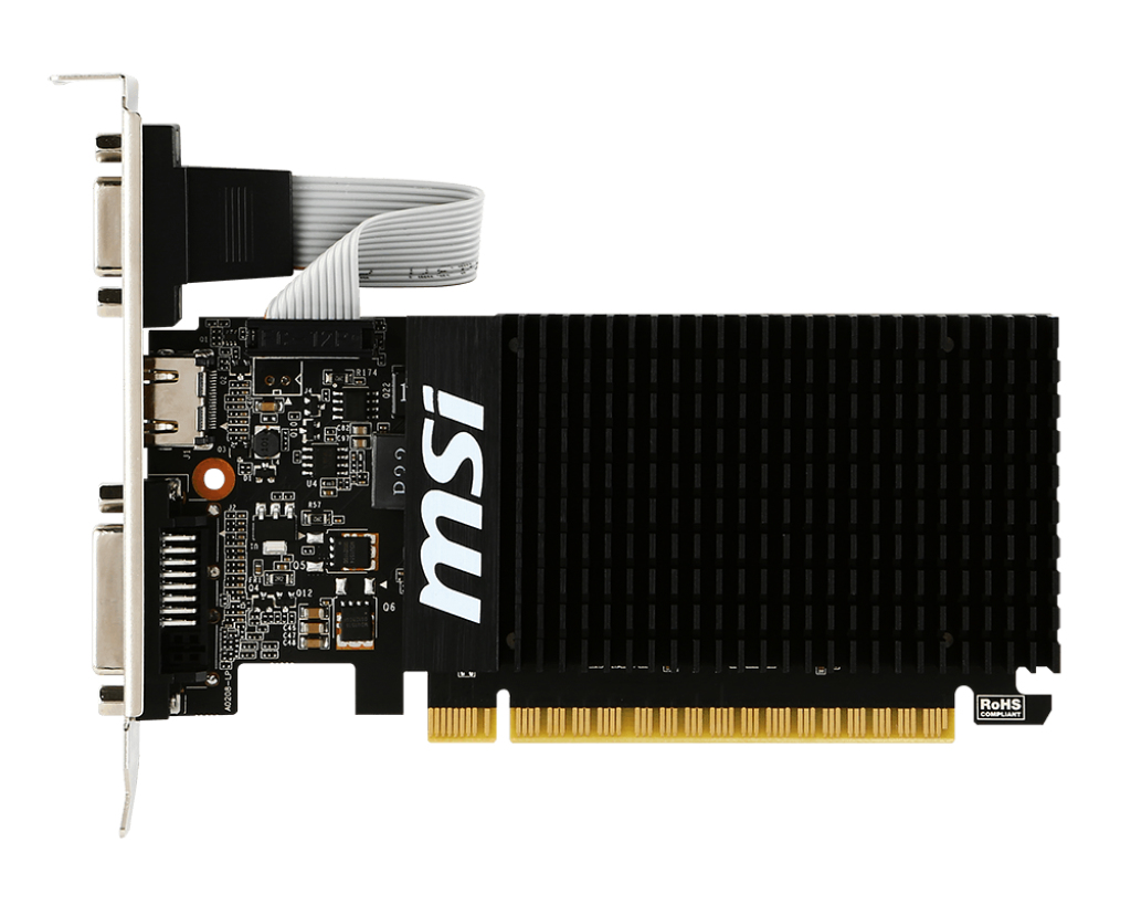 MSI 912-V809-2016 tarjeta gráfica NVIDIA GeForce GT 710 2 GB GDDR3 - Imagen 2