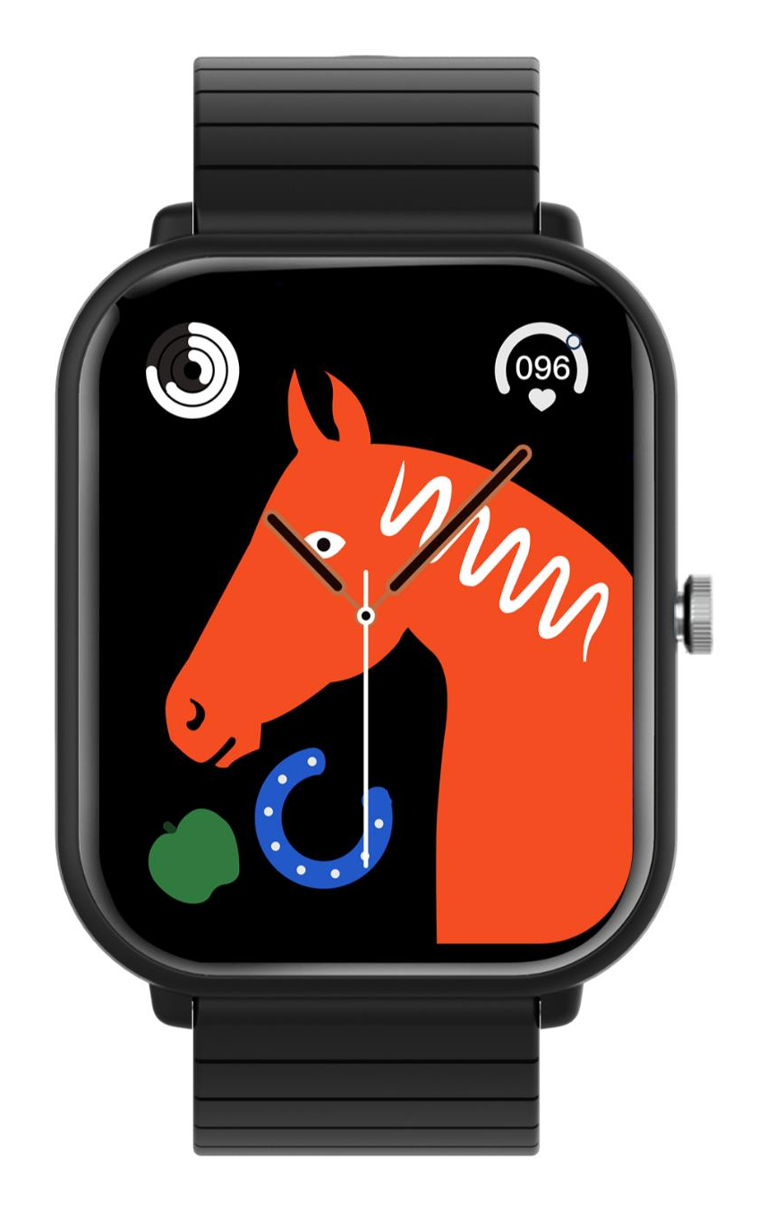 Celly TRAINERMATE2BK Relojes inteligentes y deportivos 5,11 cm (2.01') Digital 240 x 296 Pixeles Pantalla táctil Negro - Imagen 3