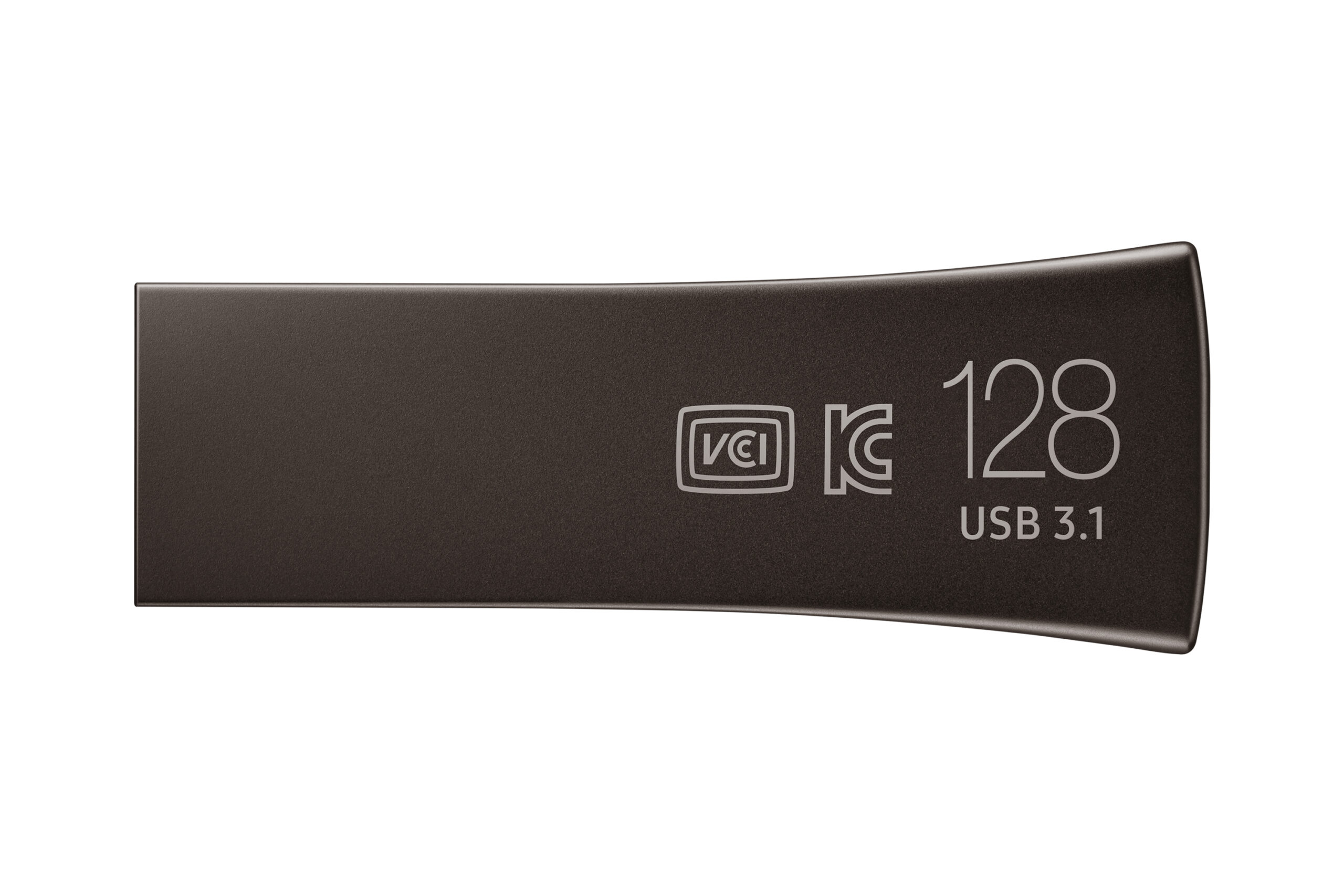 Samsung MUF-128BE unidad flash USB 128 GB USB tipo A 3.2 Gen 1 (3.1 Gen 1) Negro, Gris - Imagen 2