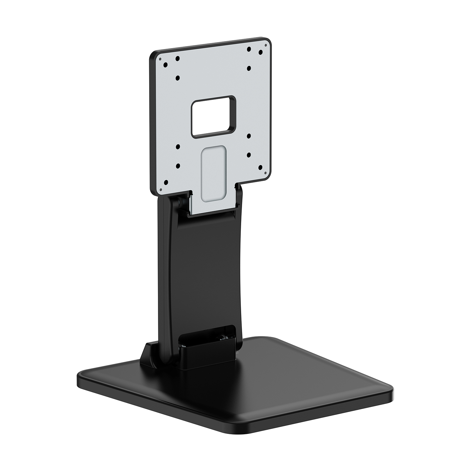 AISENS Soporte de Mesa Eco Inclinable para Monitor/POS 6.5kg de 10'-27', Negro
