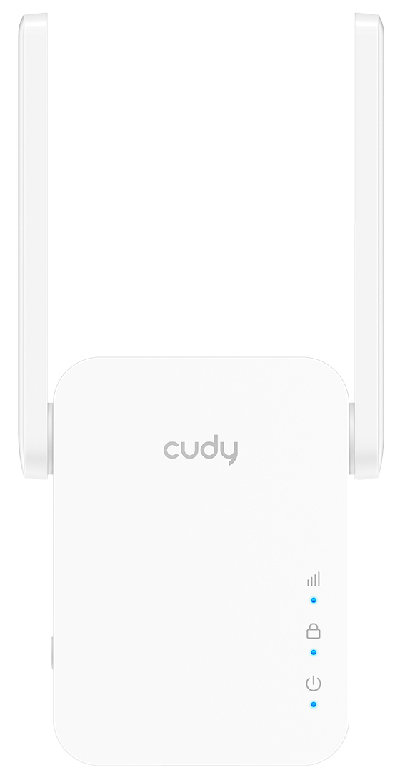 Cudy RE1200 ampliador de red Repetidor de red Blanco 10, 100 Mbit/s