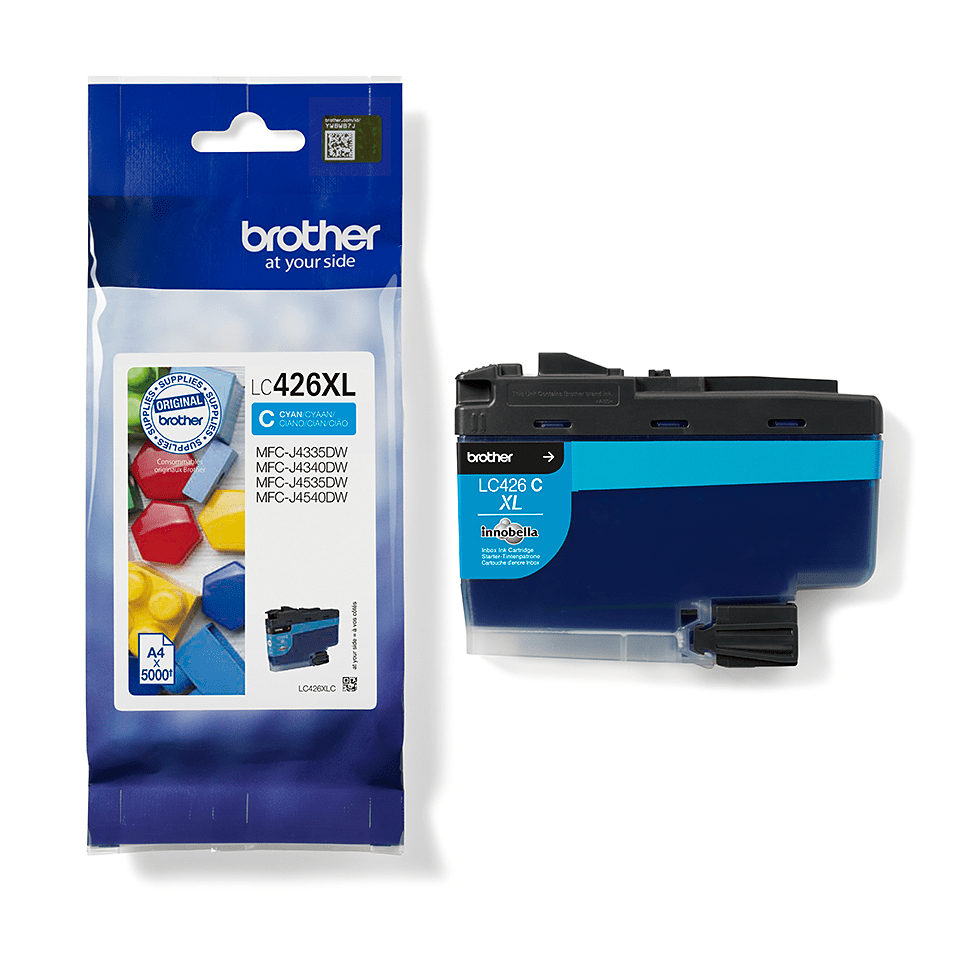 Brother LC-426XLC cartucho de tinta 1 pieza(s) Original Alto rendimiento (XL) Cian - Imagen 3