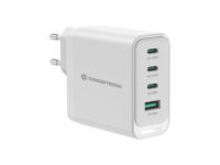 Conceptronic ALTHEA22W100 cargador de dispositivo móvil Universal Blanco Corriente alterna Carga rápida Interior