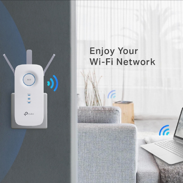 TP-Link AC1750 Wi-Fi Repetidor de red Blanco 10, 100, 1000 Mbit/s - Imagen 3