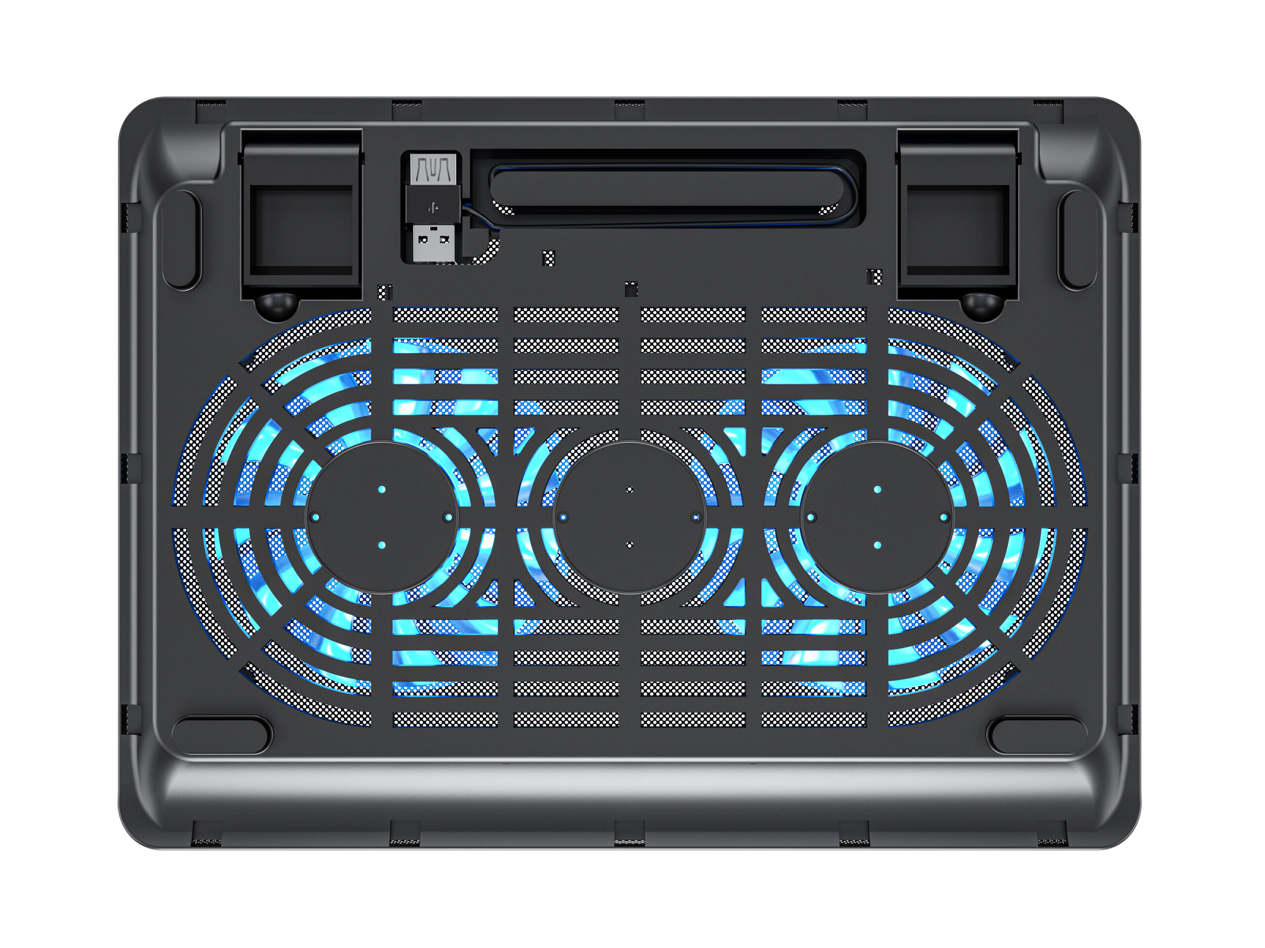Conceptronic CNBCOOLPAD2F almohadilla fría 39,6 cm (15.6') 1000 RPM Negro - Imagen 3