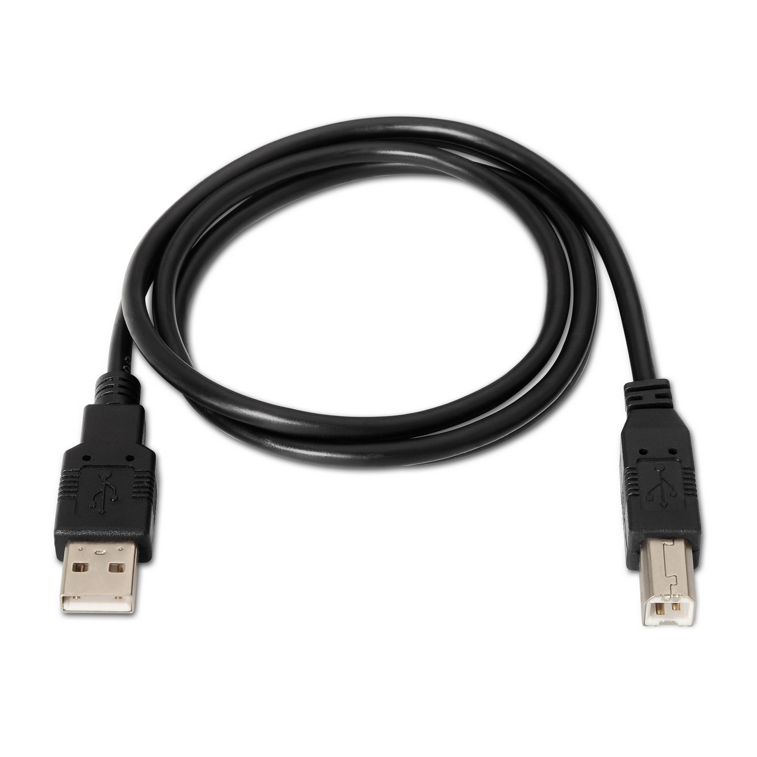 AISENS A101-0008 cable USB USB 2.0 4,5 m USB A USB B Negro - Imagen 2