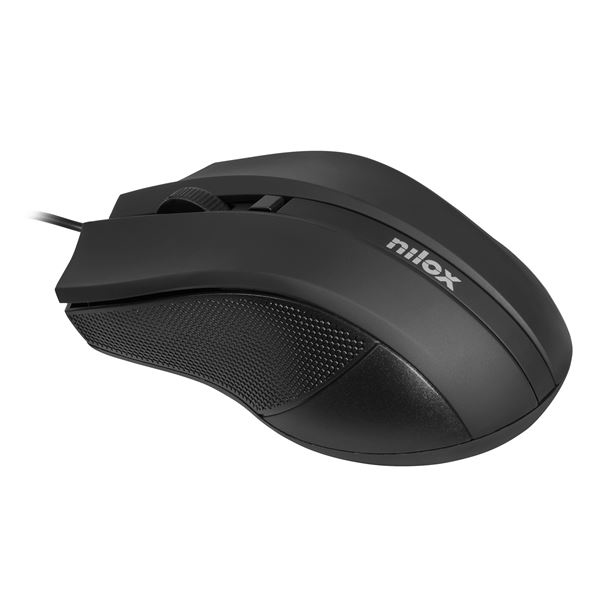 Nilox RATON ÓPTICO USB 1600 DPI -NEGRO - Imagen 2