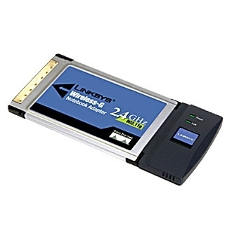 Linksys Wireless-G PC Card 802.11g 54 Mbit/s