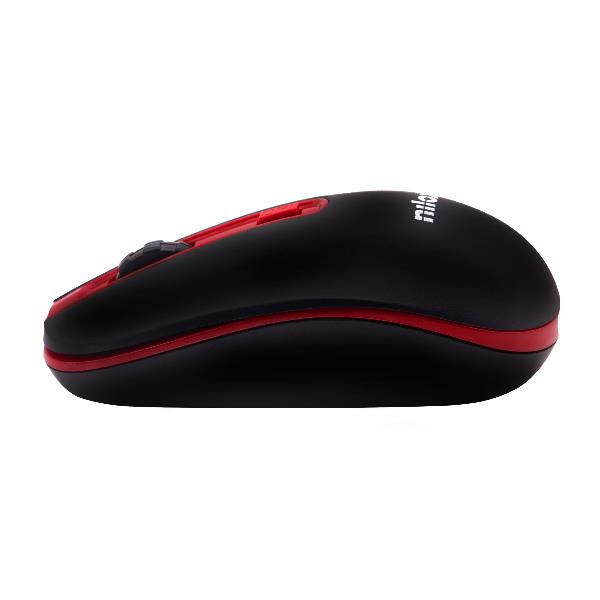 Nilox MOUSE WIRELESS BLACK/RED 1600 DPI - Imagen 3