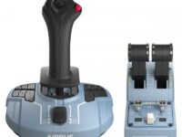 Thrustmaster TCA Officer Pack Airbus Edition Negro, Azul USB Simulador de Vuelo Analógico/Digital PC