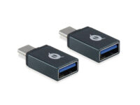 Conceptronic DONN03G cambiador de género para cable USB 3.1 Gen 1 Type-C USB 3.1 Gen 1 Type-A Negro