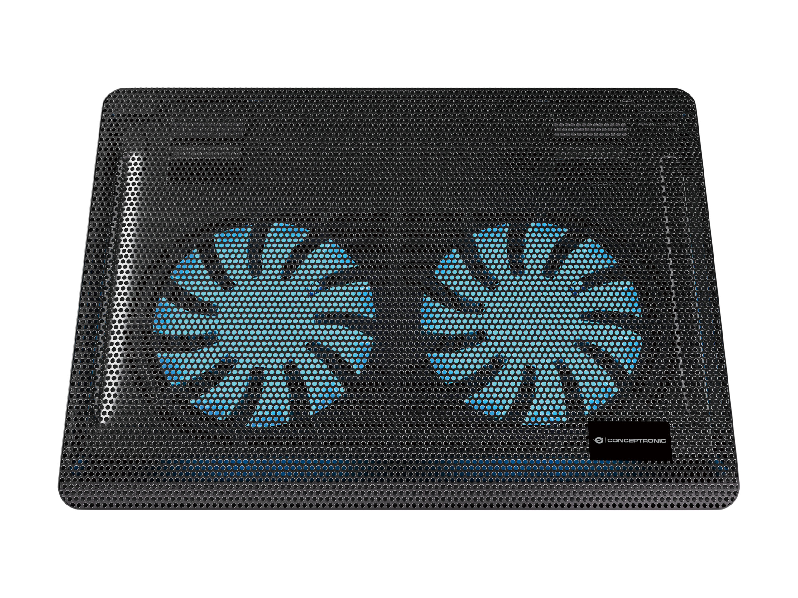 Conceptronic CNBCOOLPAD2F almohadilla fría 39,6 cm (15.6') 1000 RPM Negro