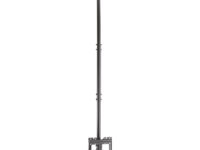AISENS Soporte de techo giratorio, inclinable, extensible para monitor/TV 50kg de 23”-43”, Negro