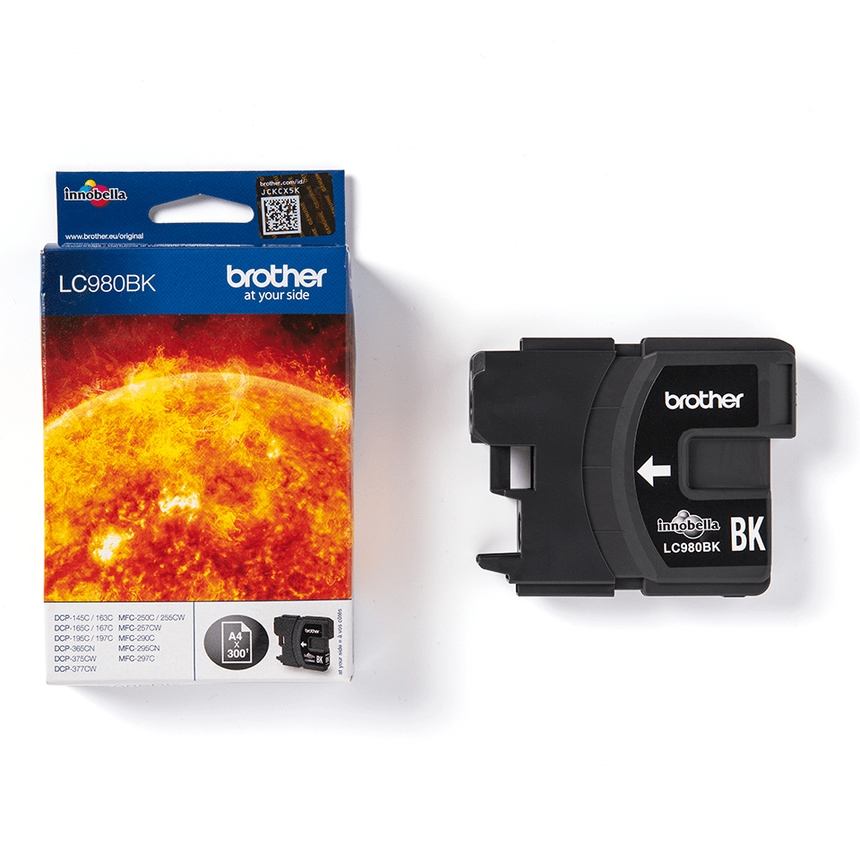 Brother LC980BK cartucho de tinta 1 pieza(s) Original Negro - Imagen 3