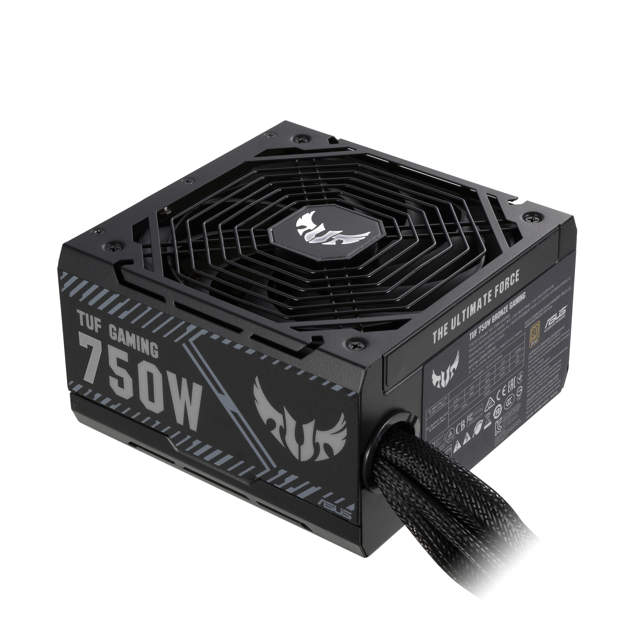 ASUS TUF-GAMING-750B unidad de fuente de alimentación 750 W 20+4 pin ATX ATX Negro - Imagen 3