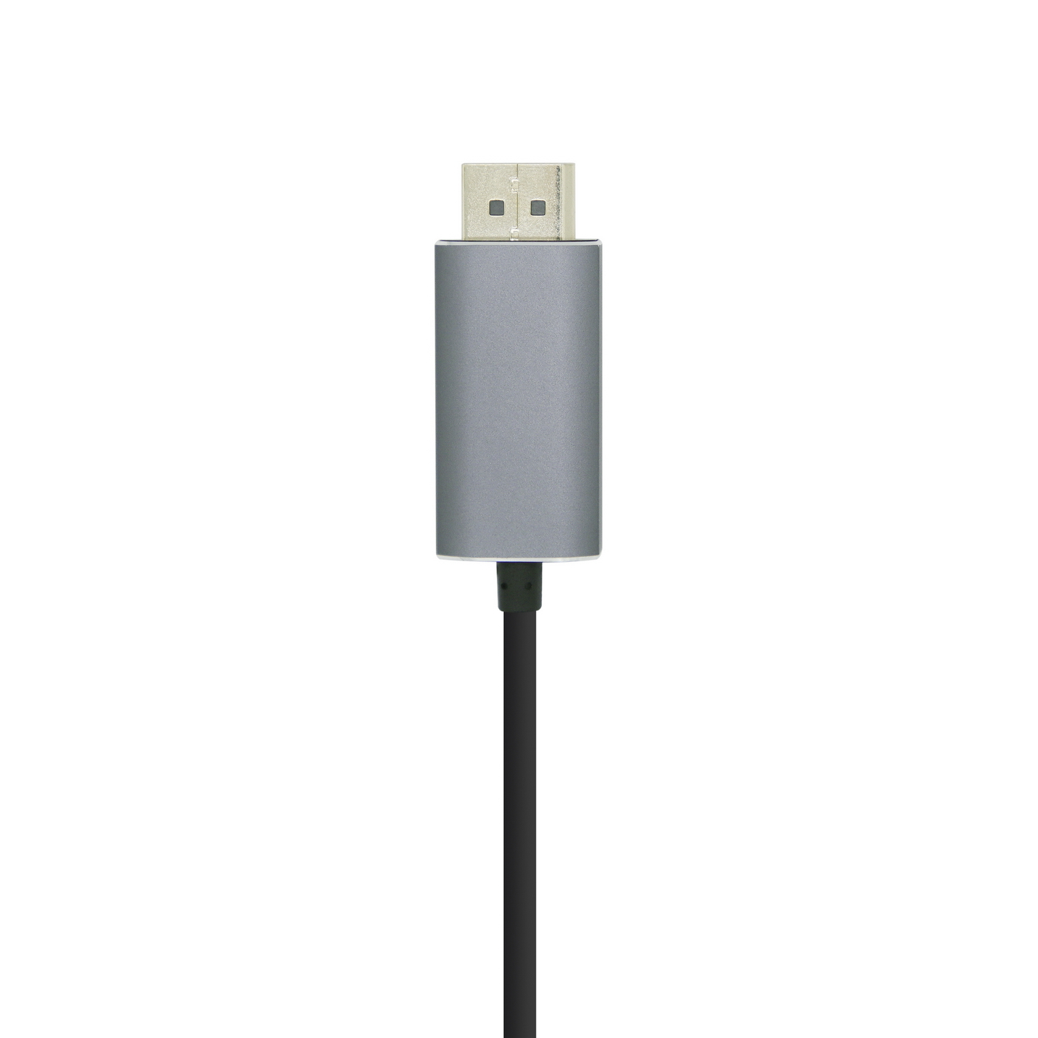 AISENS Cable conversor USB-C a Displayport 4K@60HZ, USB-C/M-DP/M, Negro, 0.8m - Imagen 2