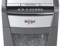 Rexel Optimum AutoFeed+ 50X triturador de papel Corte cruzado 55 dB 22 cm Negro, Gris