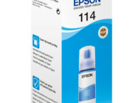 Epson 114 EcoTank Cyan ink bottle