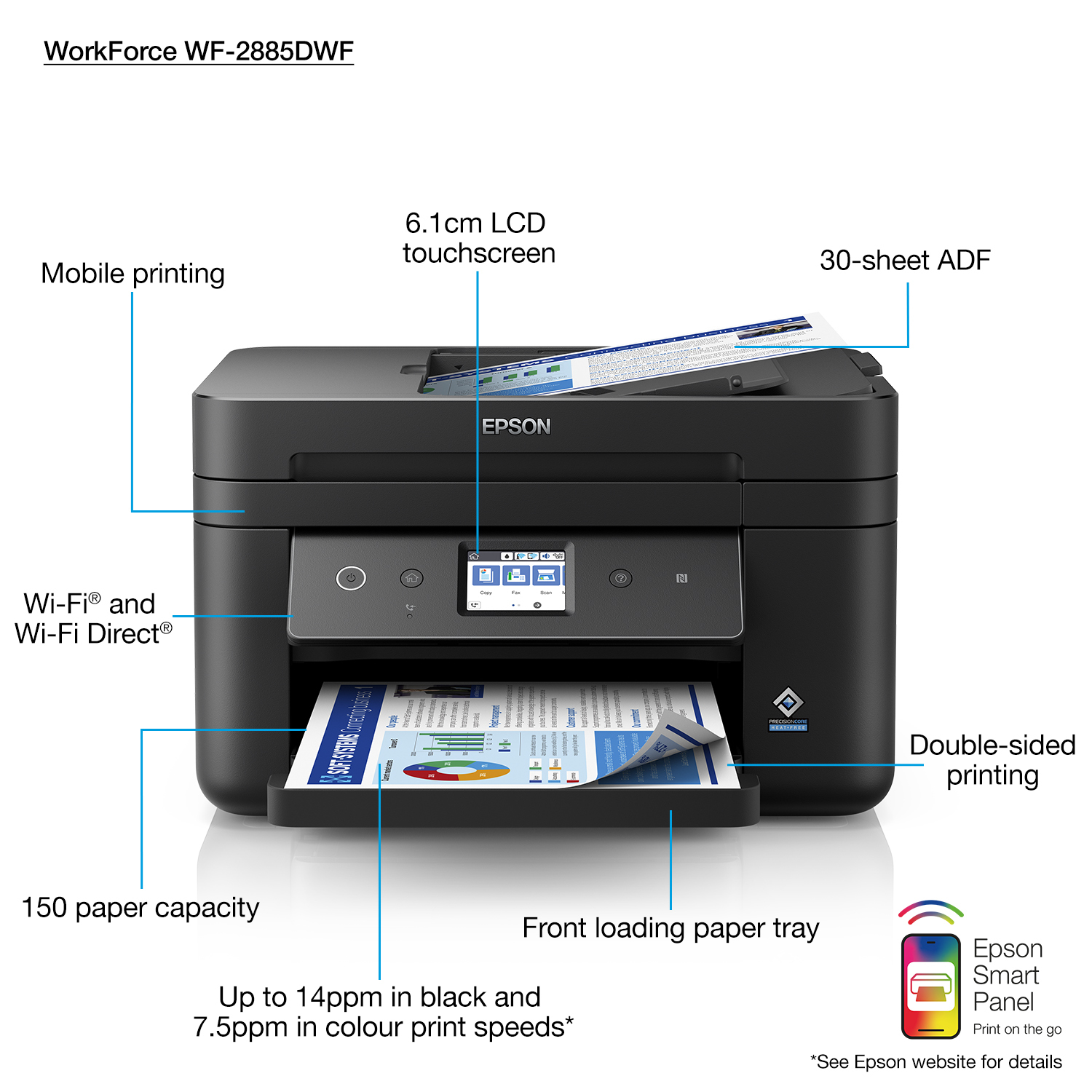 Epson WorkForce WF-2885DWF
