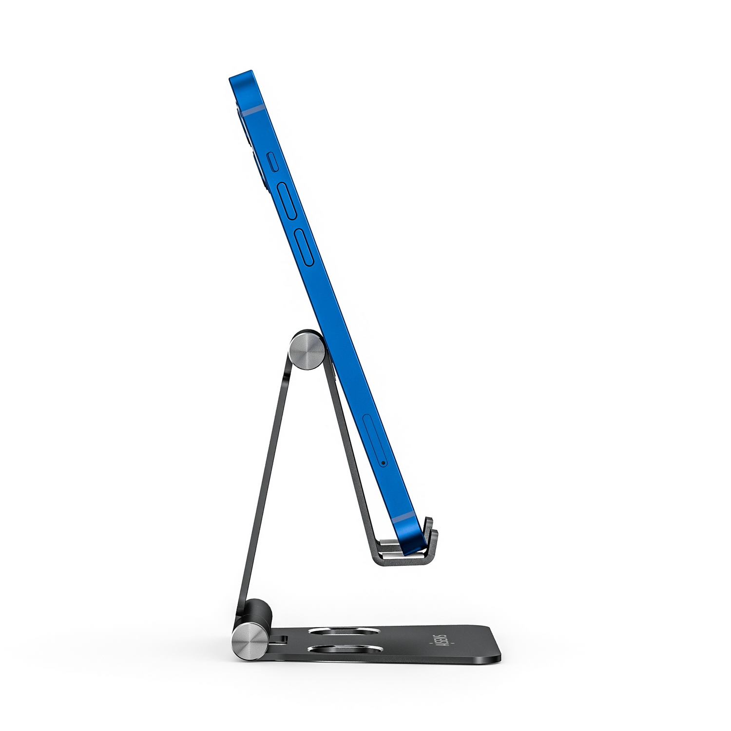 AISENS Soporte De Sobremesa Tamaño M Ajustable (2 Pivotes) Para Movil / Tablet, Negro - Imagen 2