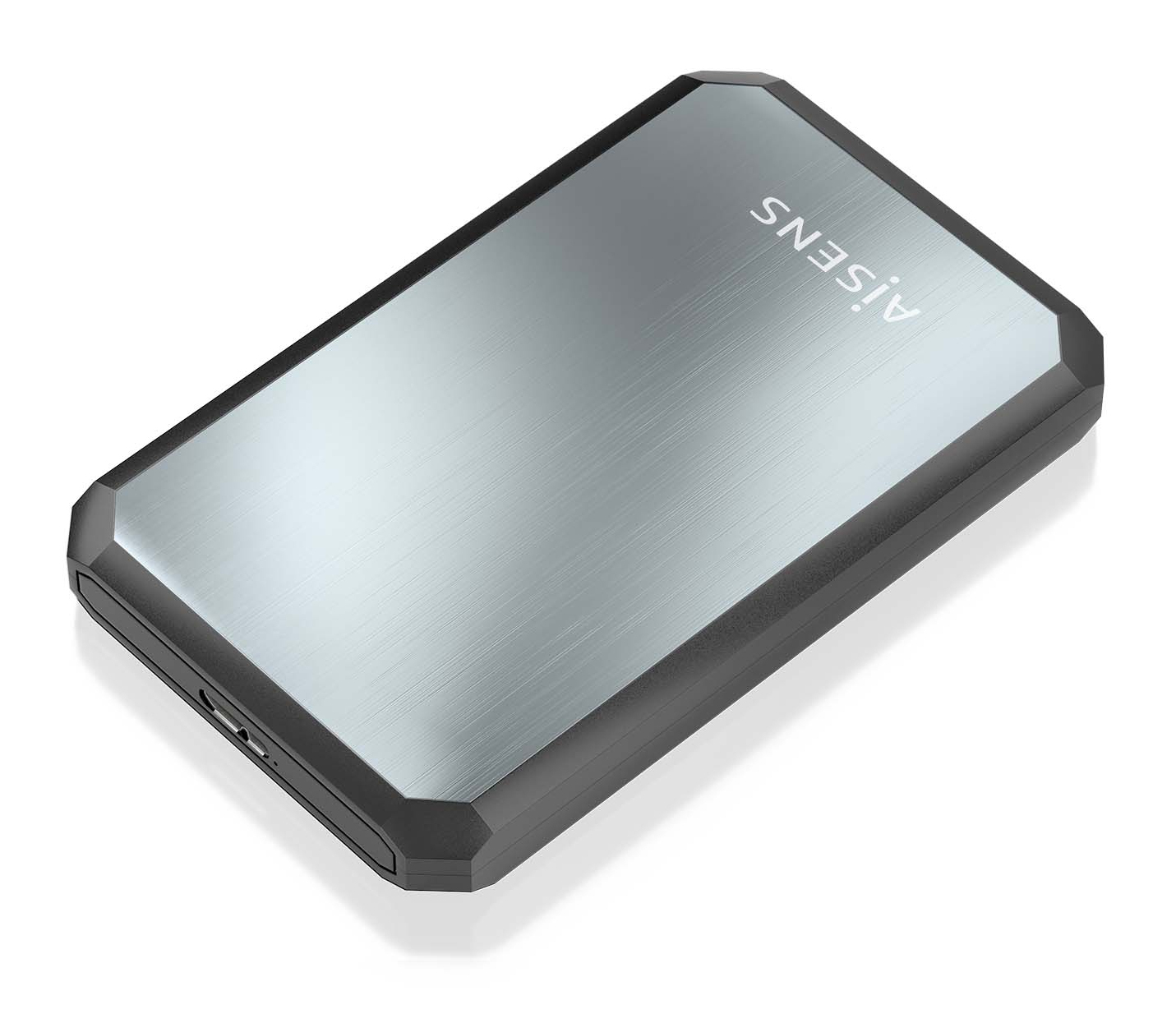 AISENS Caja externa 2.5' ASE-2529B 9.5mm SATA a USB 3.0/USB3.1 Gen1, Negro-Gris - Imagen 2