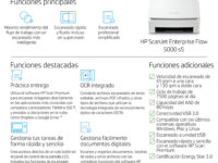 HP ScanJet Enterprise Flow 5000 s5 Escáner alimentado con hojas 600 x 600 DPI A4 Blanco