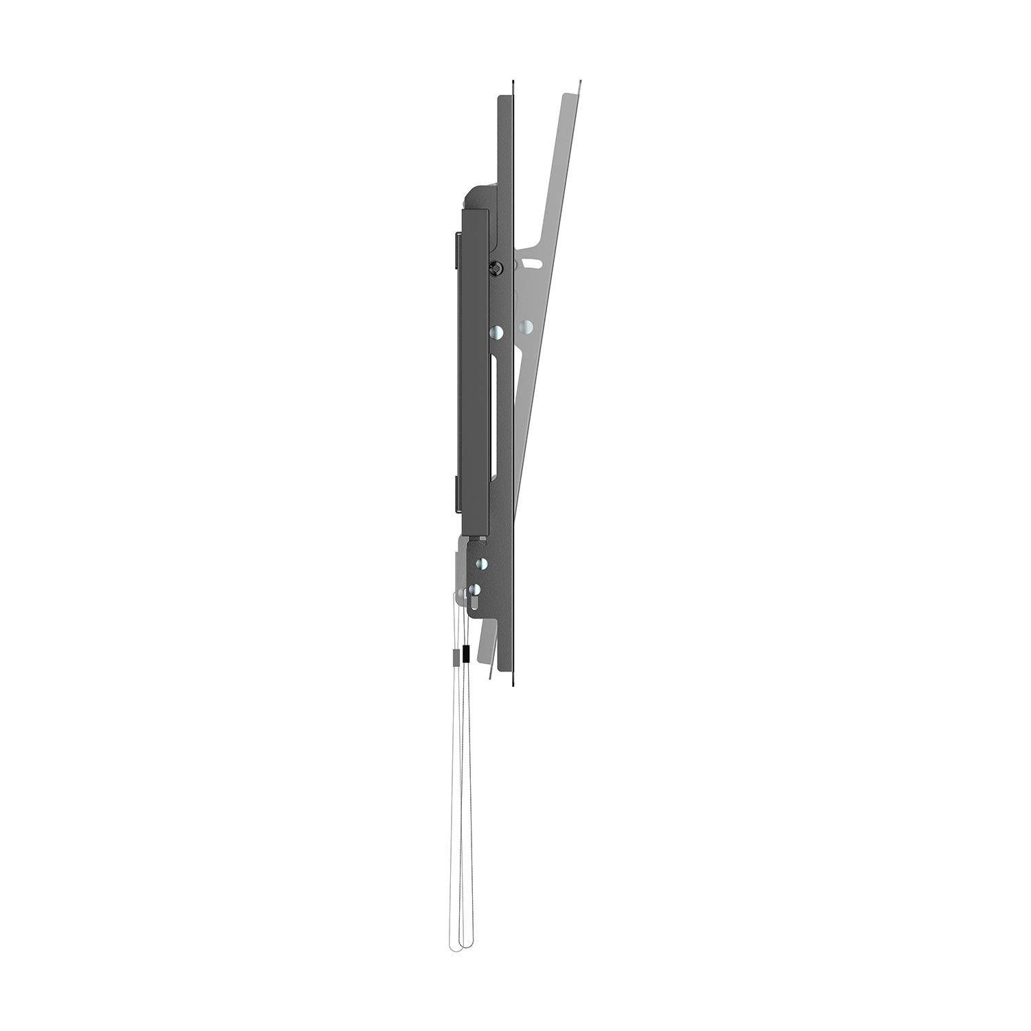 AISENS Soporte Eco Inclinable Para Monitor/TV 75kg de 43'-100', Negro - Imagen 3
