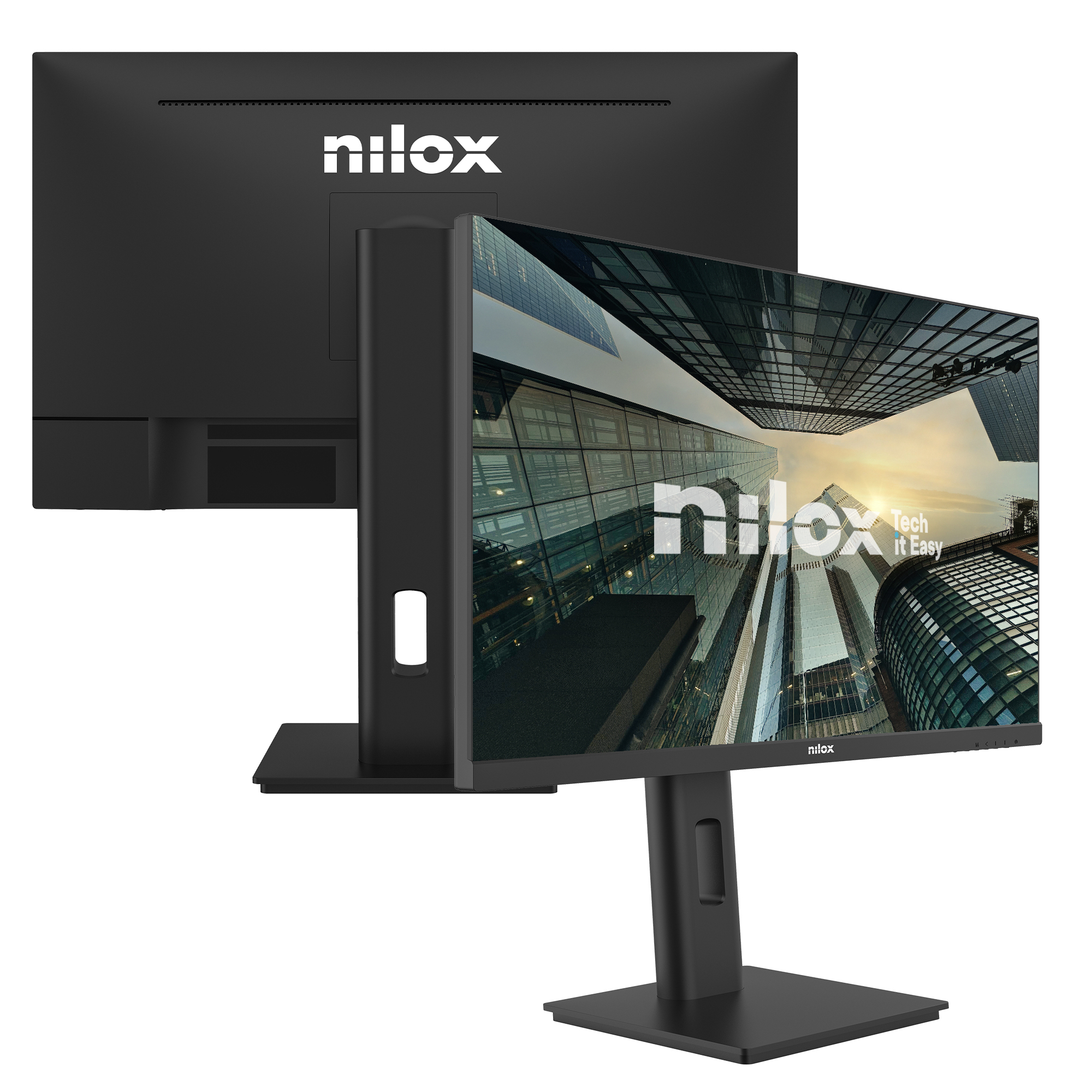 Nilox MONITOR 27 IPS 120 HZ FHD pantalla para PC 68,6 cm (27') 1920 x 1080 Pixeles Full HD LCD Negro - Imagen 3