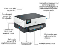 HP OfficeJet Pro 9110b Inalámbrico Color Impresora, Impresión a doble cara