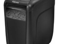 Fellowes 60Cs triturador de papel Corte cruzado 72 dB 23 cm Negro