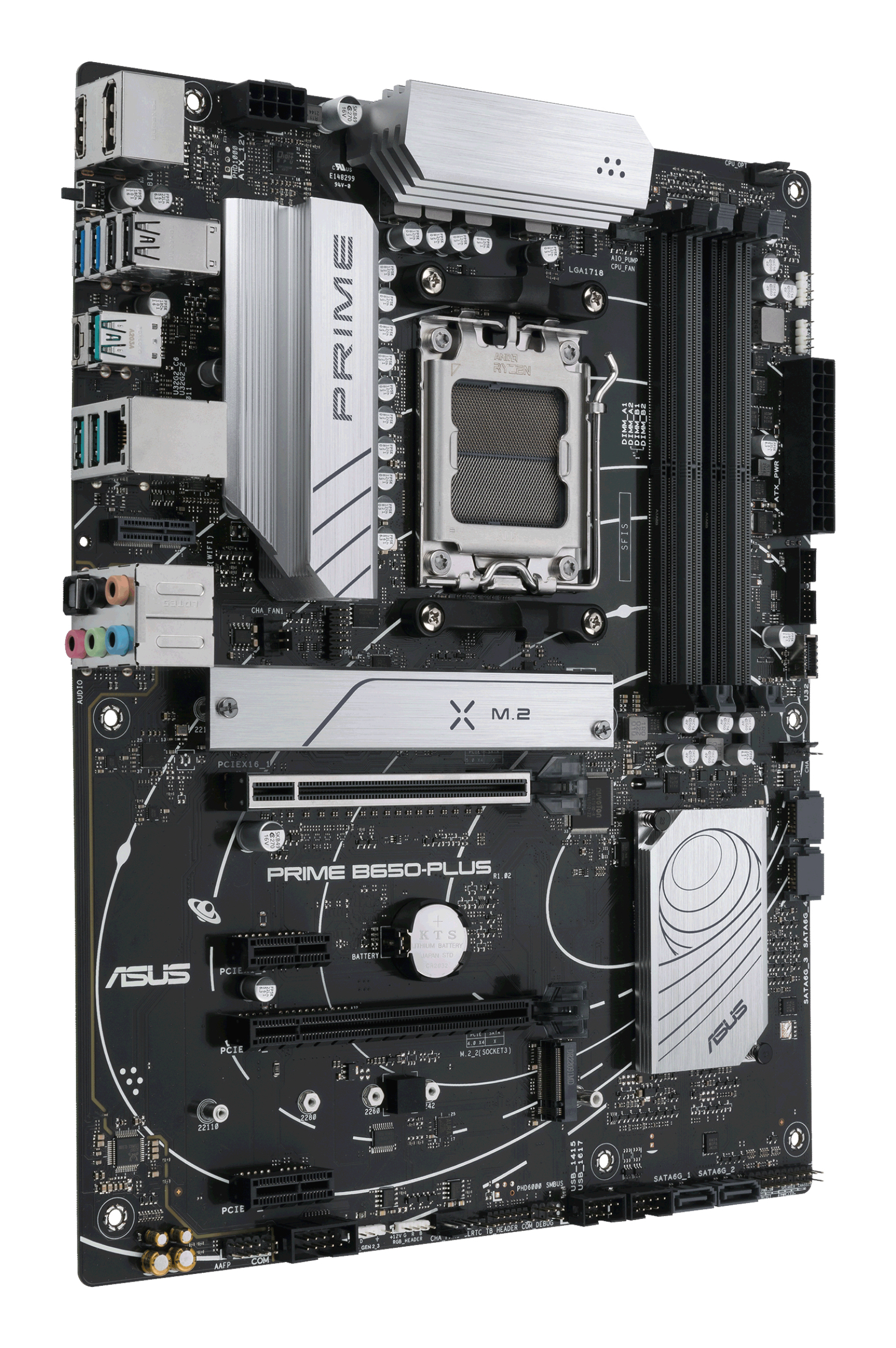 ASUS PRIME B650-PLUS-CSM AMD B650 Zócalo AM5 ATX - Imagen 3