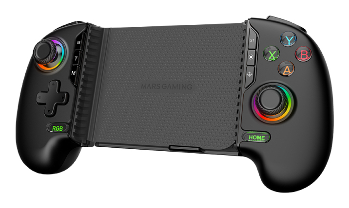 Mars Gaming MGPXPRO mando y volante Negro Bluetooth/USB Gamepad Analógico/Digital Android, PC, PlayStation 4, Nintendo Switch 2