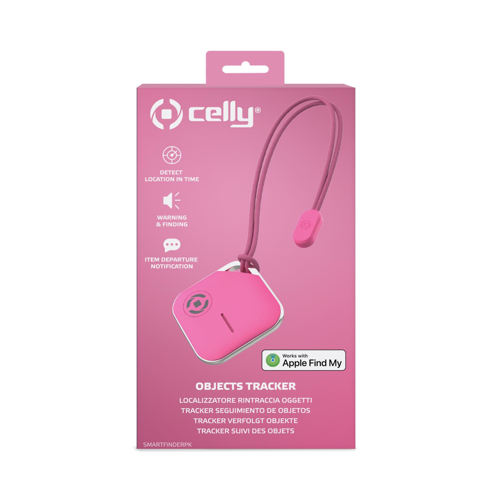 Celly SMARTFINDERPK localizador o rastreador GPS Buscador Rosa - Imagen 2