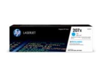 HP Cartucho de tóner Original 207X LaserJet cian de alta capacidad
