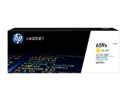 HP LaserJet Cartucho de tóner Original 659X amarillo de alta capacidad